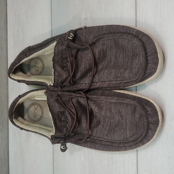 Hey Dude Mens Wally B Loafer Slip on shoes sz 10